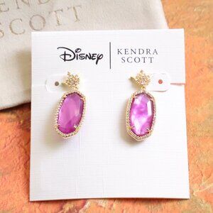 New Kendra Scott Mauve Mother-of-Pearl Disney Dana Earrings